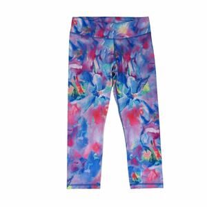 Aero Y2k Live Love Dream Watercolor Pastel Kidcore Leggings Small Unicorn